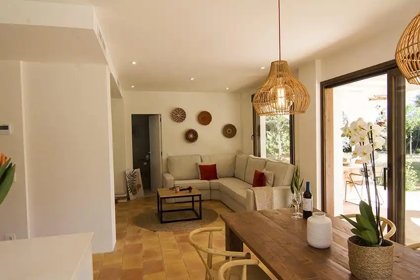 Living room of Houses for rent in Pedreguer  with Air Conditioner, Heating and Private garden