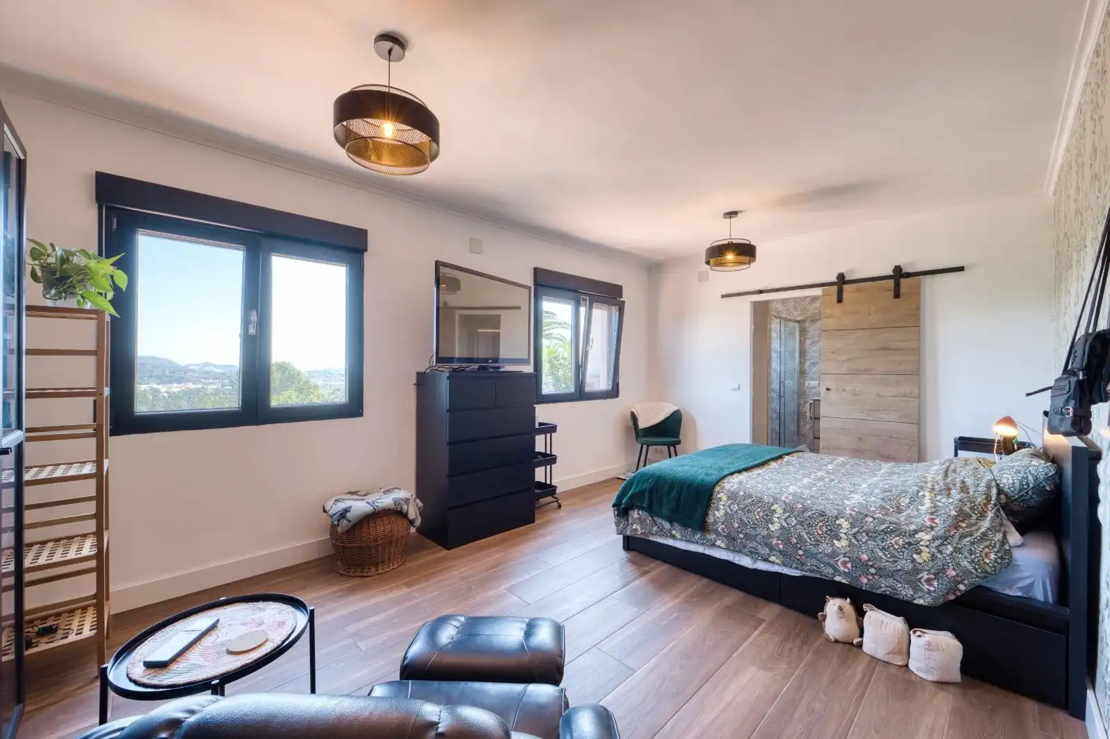 Dormitori de Casa o xalet en venda en Benissa amb Aire condicionat, Jardí privat i Piscina
