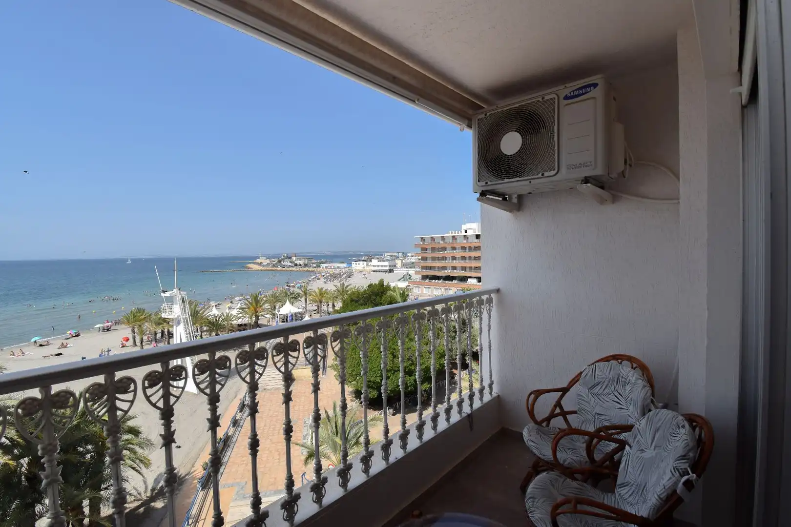 Terrassa de Apartament de lloguer en Santa Pola amb Aire condicionat, Calefacció i Terrassa