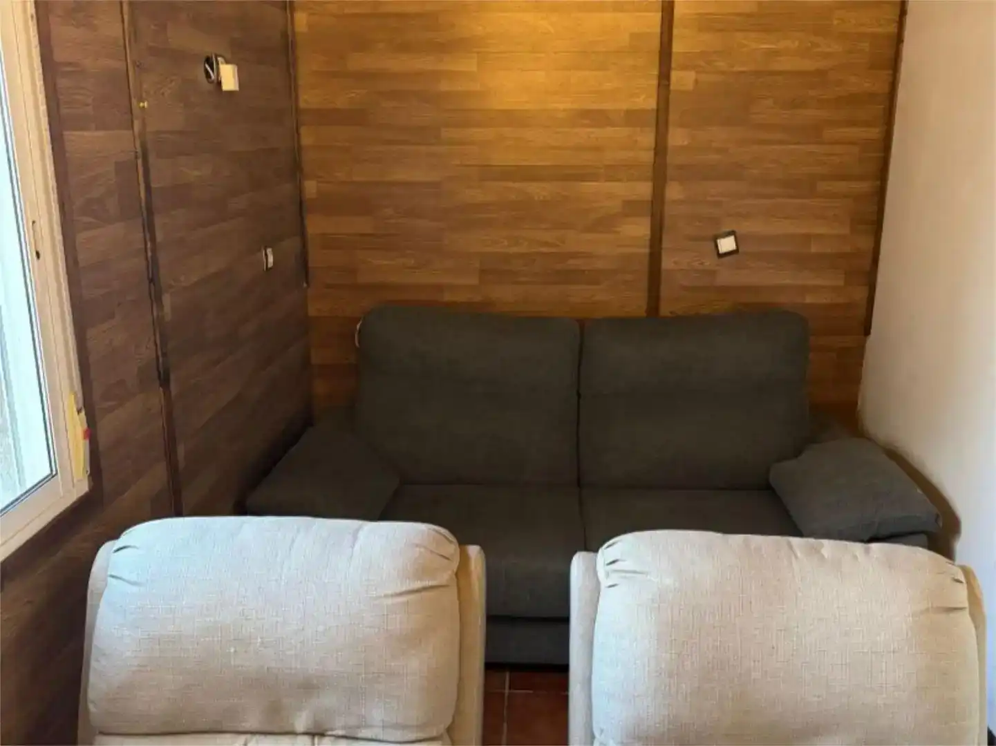 Living room of Flat for sale in Potries  with Air Conditioner, Private garden and Storage room