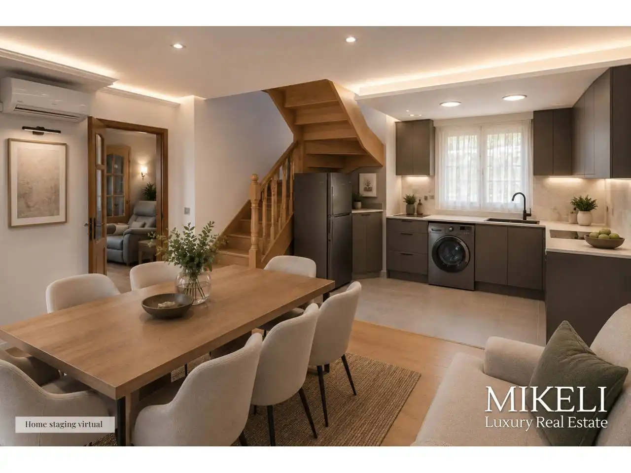 Sala de estar de Casa o chalet en venta en Piélagos con Aire acondicionado, Calefacción y Jardín privado