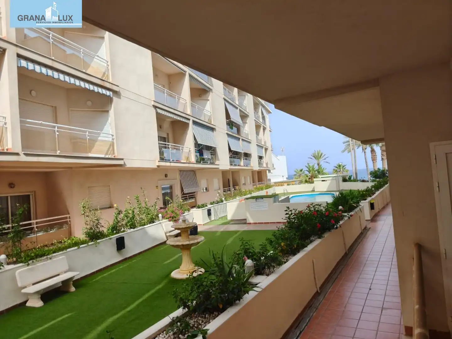Terrasse von Wohnung zur Miete in Gualchos