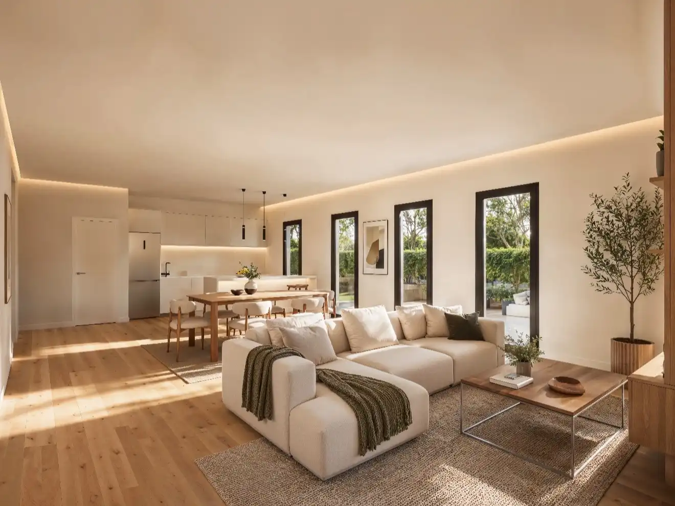 Sala de estar de Casa o chalet en venta en Rabé de las Calzadas, Burgos