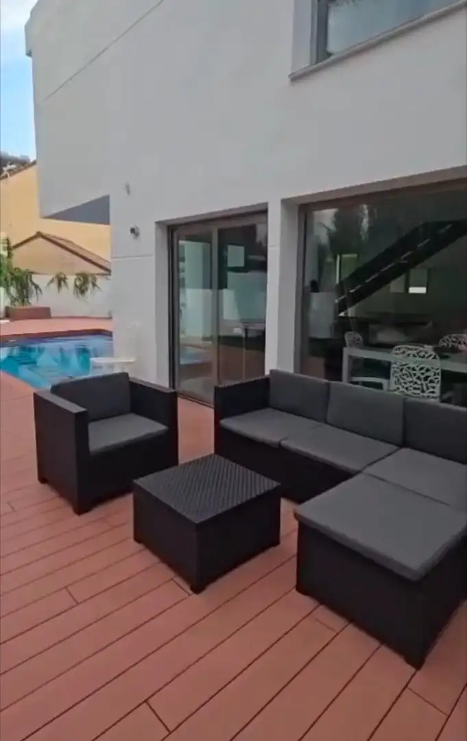 Terrassa de Casa o xalet de lloguer en Paterna amb Jardí privat, Terrassa i Traster