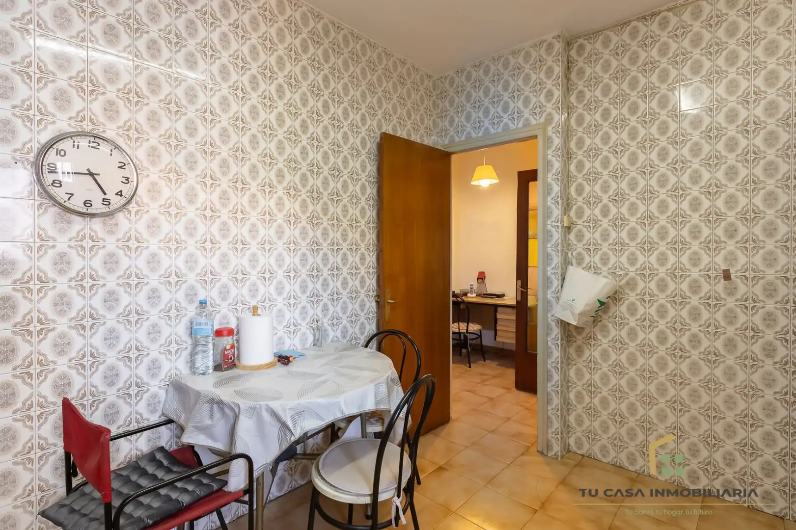 Esszimmer von Wohnung zum Verkauf in Badalona mit Klimaanlage