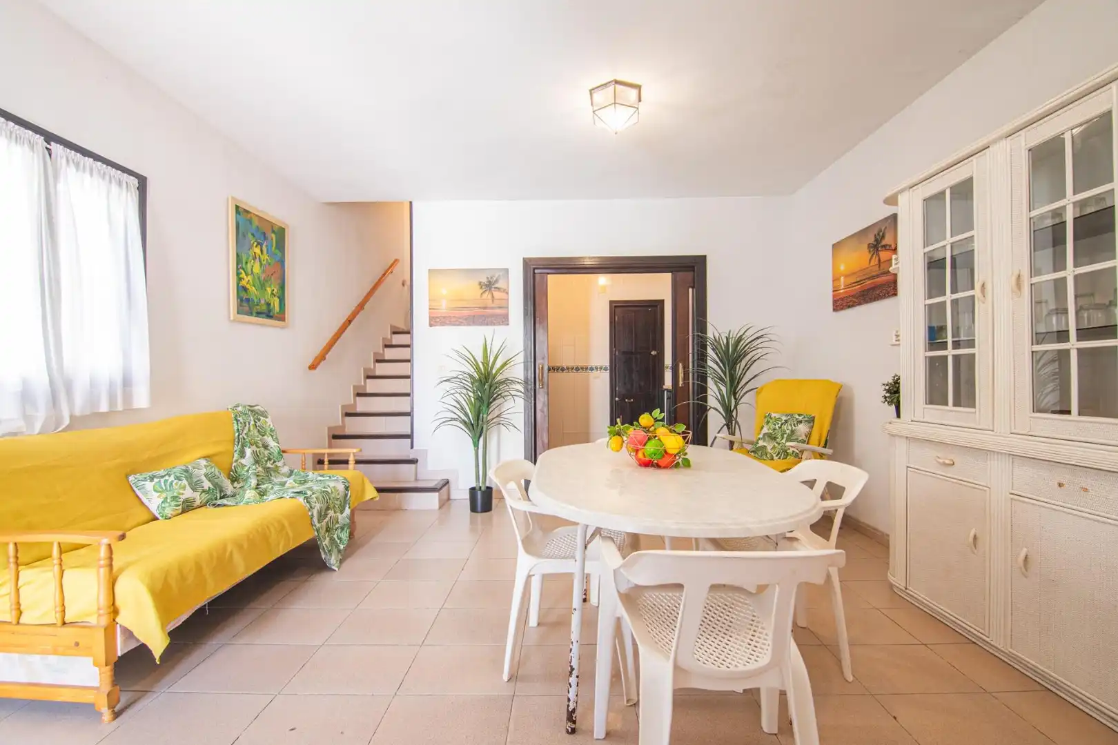 Sala d'estar de Casa o xalet en venda en Santa Pola amb Balcó