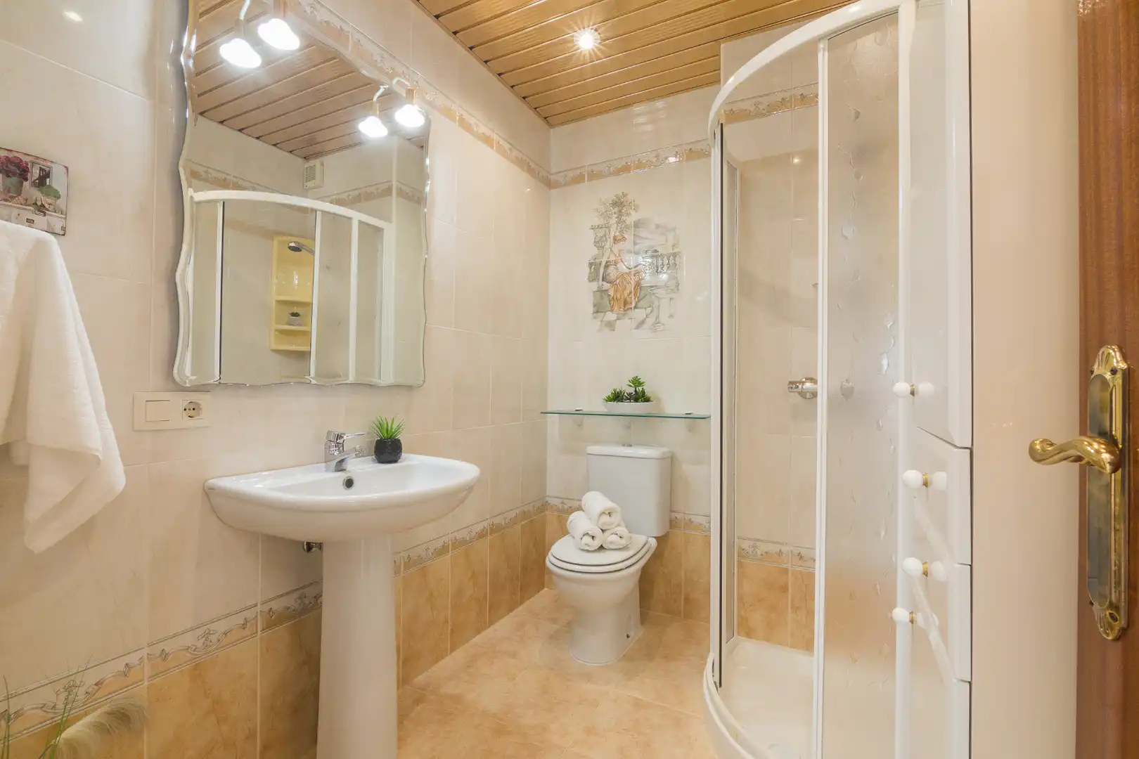 Bathroom of Flat for sale in Santa Pola  with Furnished