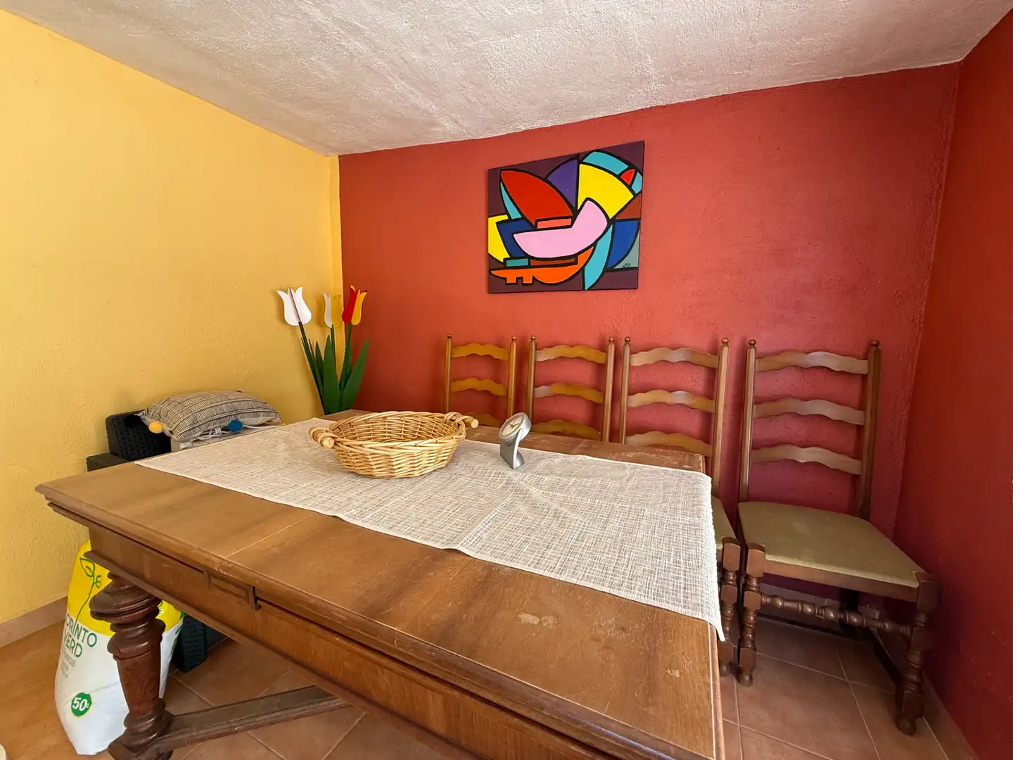 Comedor de Casa o chalet en venta en Mont-roig del Camp con Aire acondicionado, Calefacción y Jardín privado