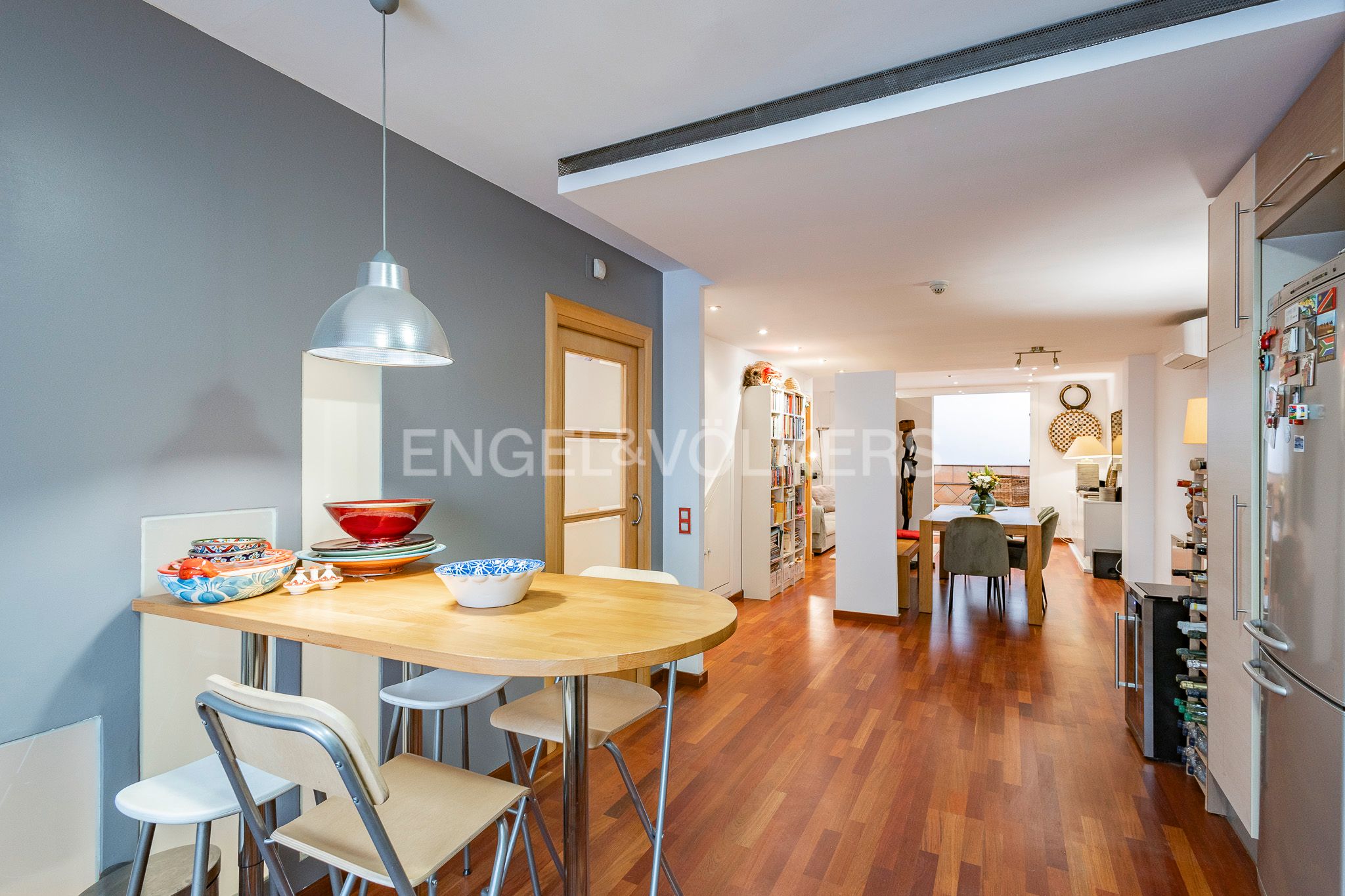 Cuina de Dúplex en venda en  Barcelona Capital amb Aire condicionat, Calefacció i Parquet