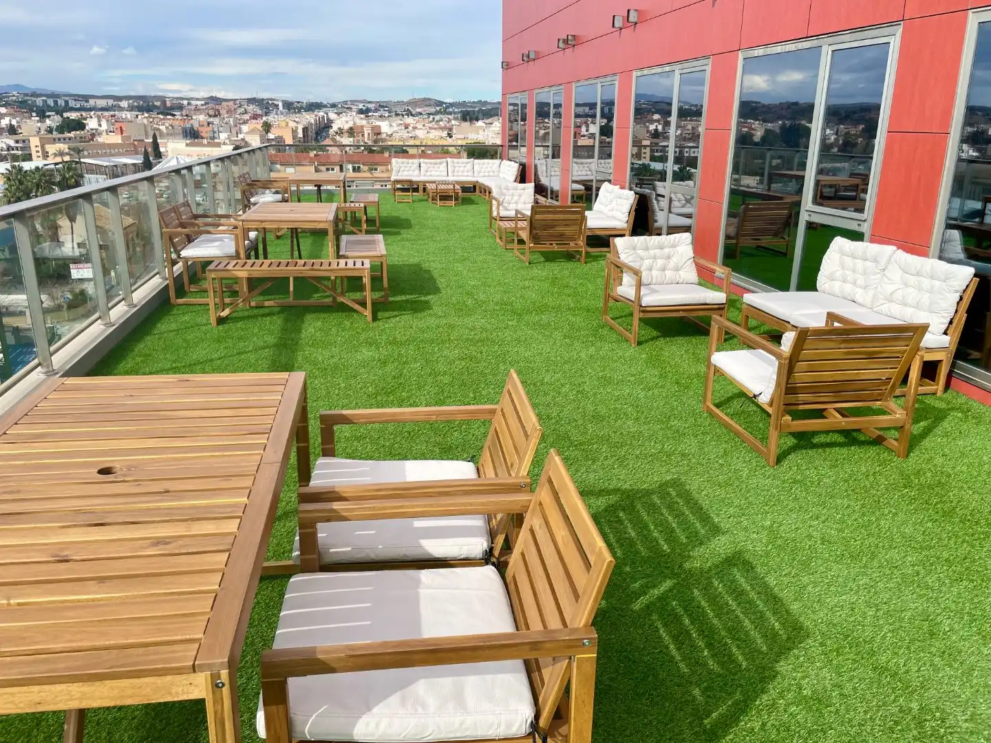 Terraza de Oficina de alquiler en Murcia con Aire acondicionado, Calefacción y Terraza