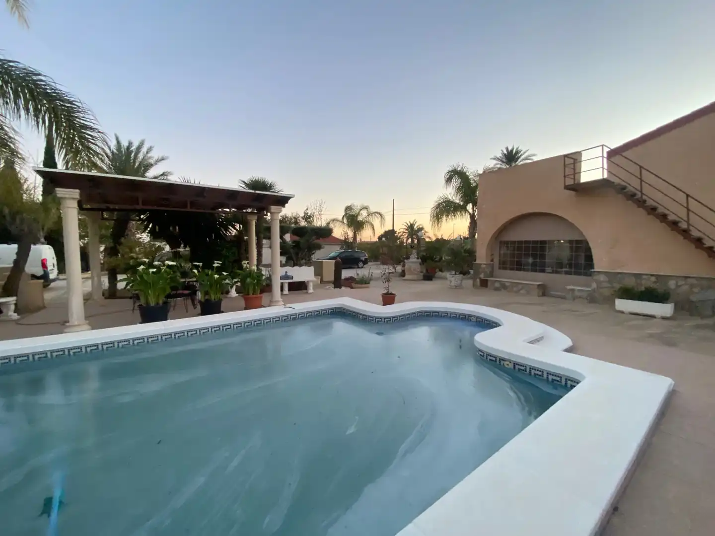 Piscina de Finca rústica en venda en Elche / Elx amb Jardí privat, Terrassa i Piscina