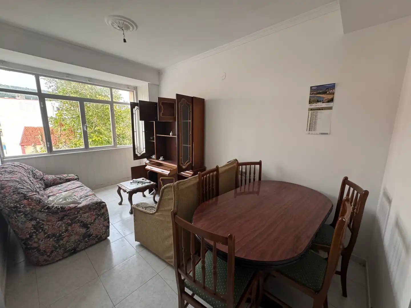 Sala de estar de Piso en venta en Cedeira con Aire acondicionado, Calefacción y Trastero