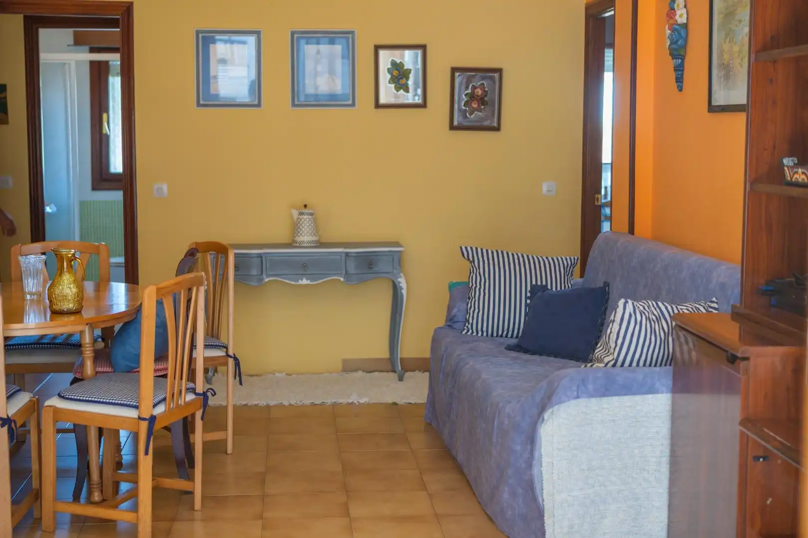 Sala de estar de Piso en venta en Noja con Calefacción, Jardín privado y Terraza