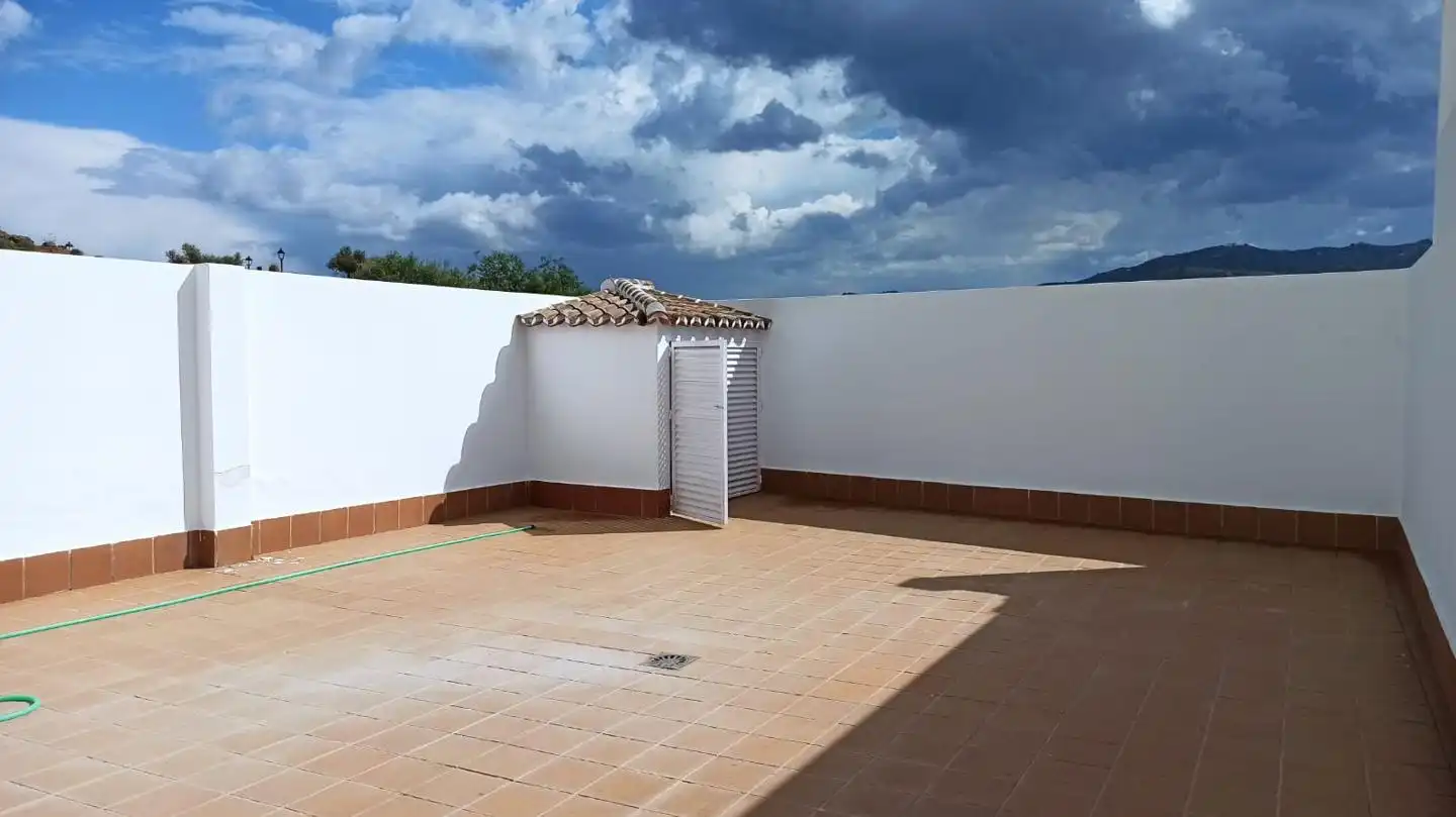 Terraza de Casa o chalet de alquiler en Riogordo con Terraza