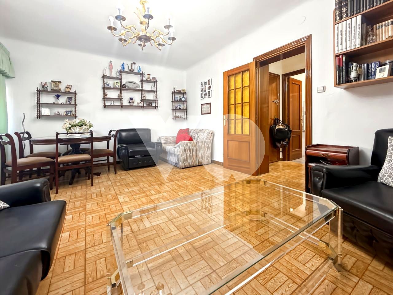 Living room of Flat for sale in  Madrid Capital  with Air Conditioner and Heating