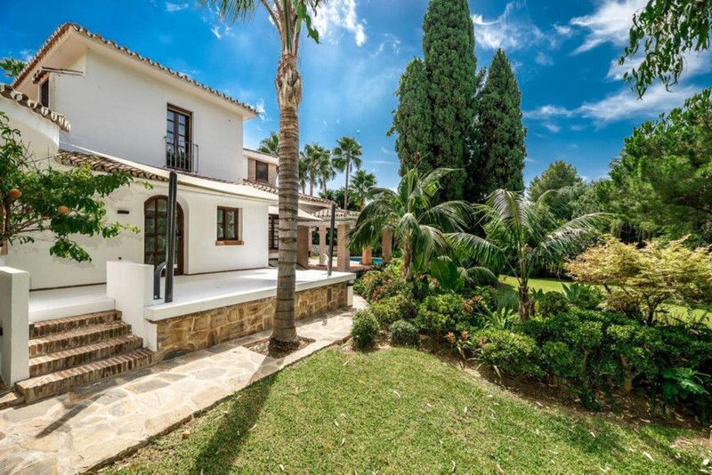 Garden of House or chalet to rent in Marbella  with Air Conditioner, Private garden and Terrace