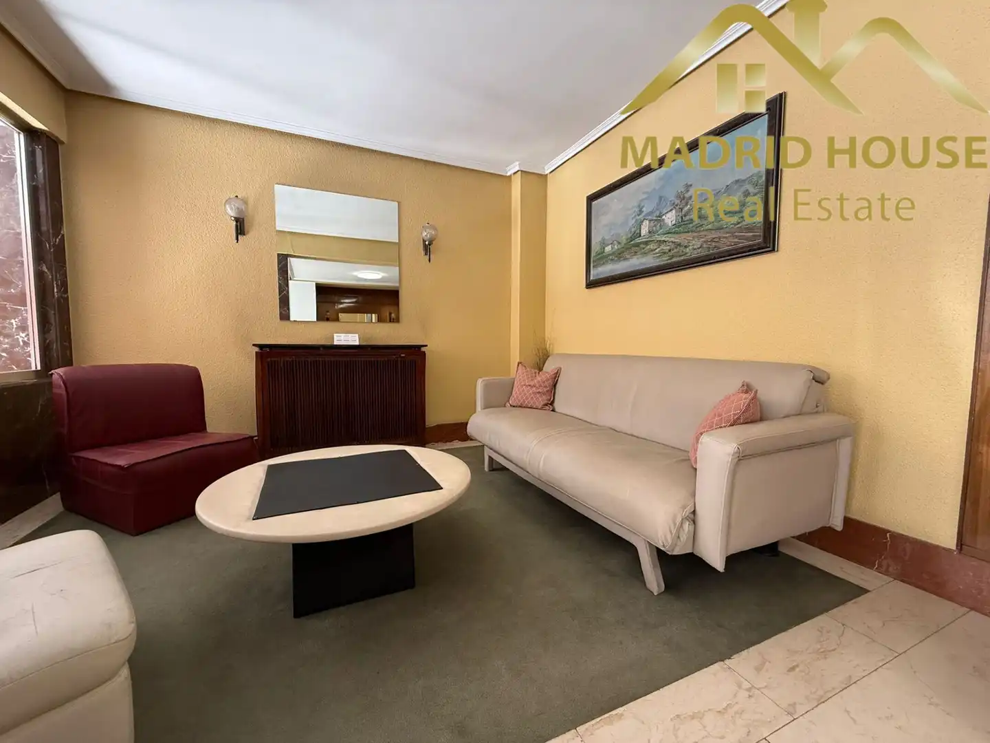 Wohnzimmer von Wohnung zum Verkauf in Madrid mit Heizung und Terrasse