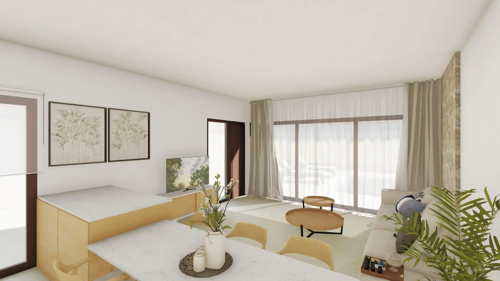 Dúplex con piscina en venta en Santiago de la Ribera, imagen 6