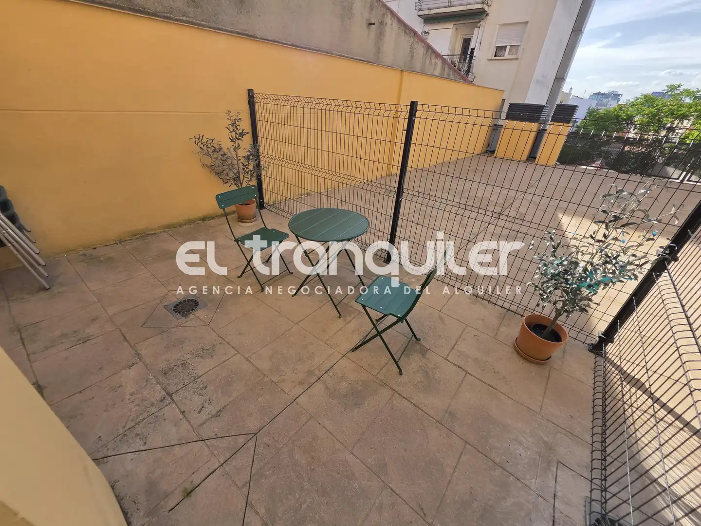 Terrasse von Wohnung zur Miete in Madrid mit Klimaanlage, Terrasse und Abstellraum