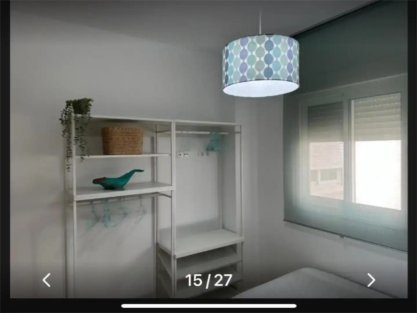 Schlafzimmer von Wohnung zur Miete in Rota mit Klimaanlage, Privatgarten und Schwimmbad