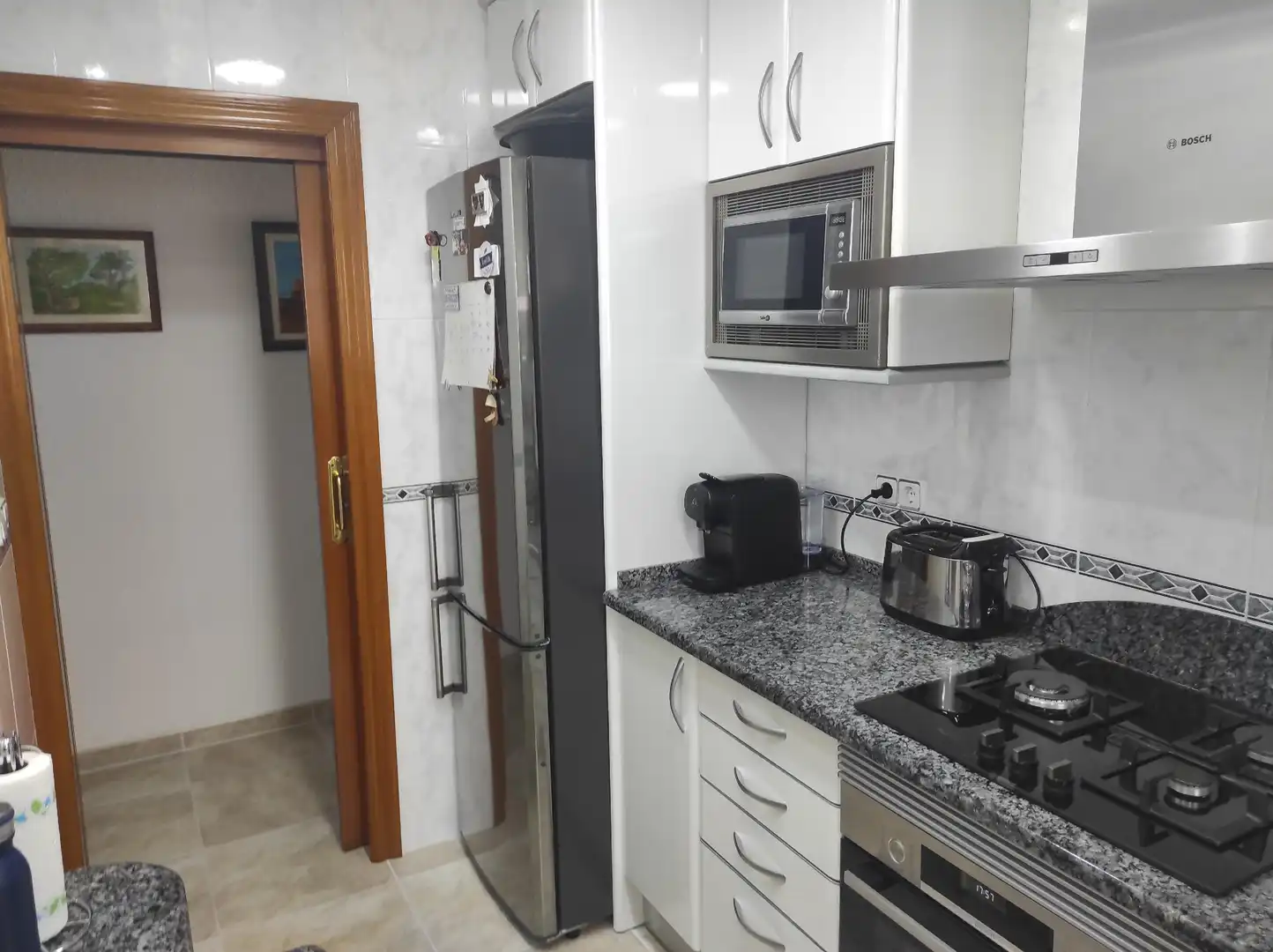 Kitchen of Flat for sale in Sant Just Desvern  with Air Conditioner, Heating and Balcony