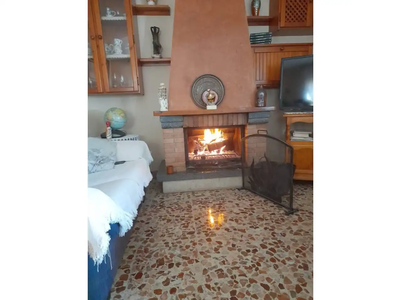 Sala de estar de Casa o chalet en venta en Carmona con Jardín privado, Terraza y Piscina
