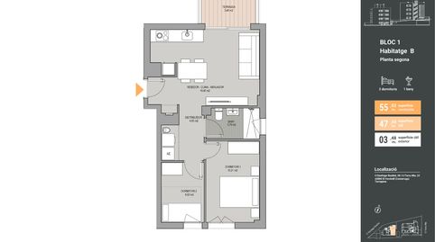 Foto 5 von Wohnung zum Verkauf in Carrer Santiago Rusiñol, 38, Coma-ruga platja, Tarragona