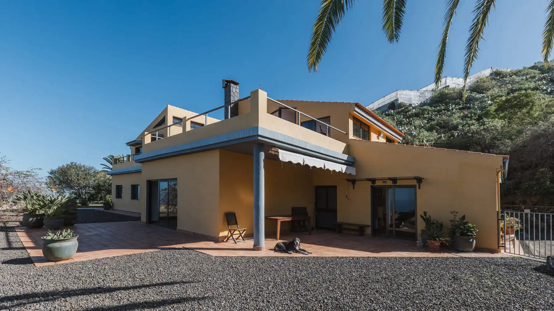Vista exterior de Casa o xalet en venda en San Juan de la Rambla amb Jardí privat, Parquet i Terrassa