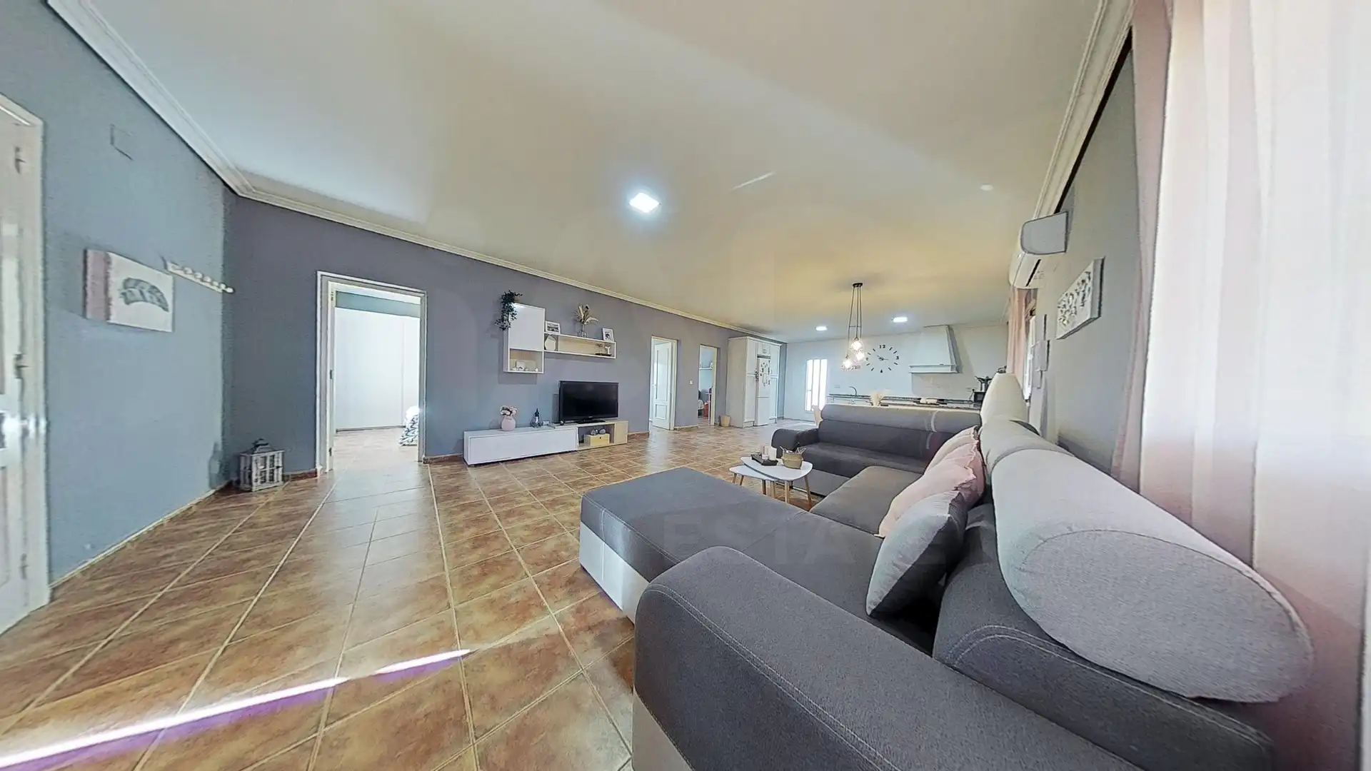 Living room of Houses for sale in Hondón de los Frailes  with Air Conditioner, Heating and Terrace