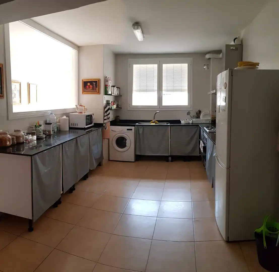 Küche von Einfamilien-Reihenhaus zum Verkauf in Cardedeu mit Privatgarten und Terrasse