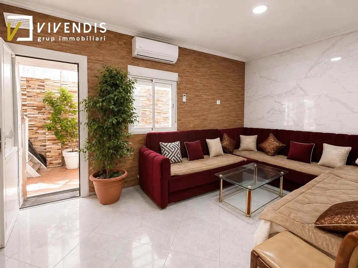 Sala de estar de Planta baja en venta en Lleida con Aire acondicionado, Calefacción y Terraza