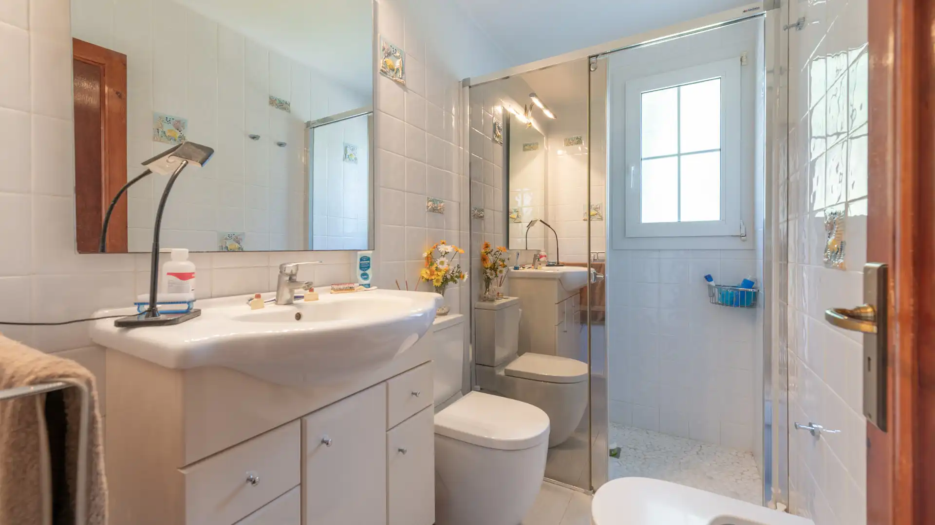 Bathroom of Houses for sale in Llucmajor  with Air Conditioner, Heating and Terrace