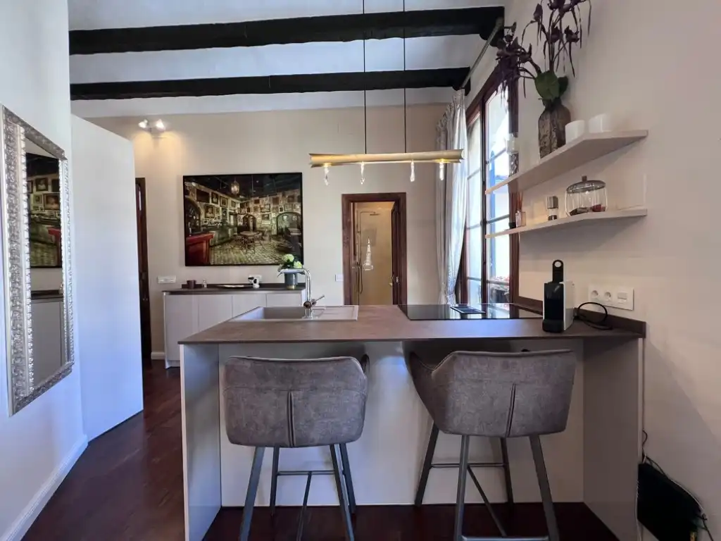 Cocina de Apartamento en venta en  Palma de Mallorca con Aire acondicionado y Amueblado