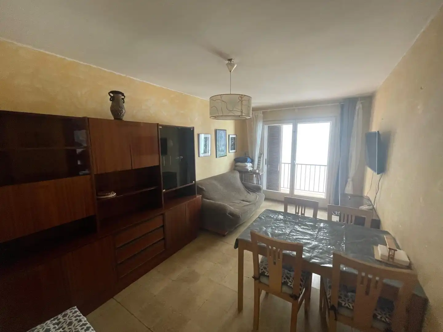 Sala de estar de Piso de alquiler en Tarragona con Aire acondicionado, Calefacción y Amueblado