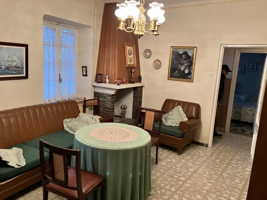Sala d'estar de Casa o xalet en venda en Íscar amb Calefacció, Jardí privat i Terrassa