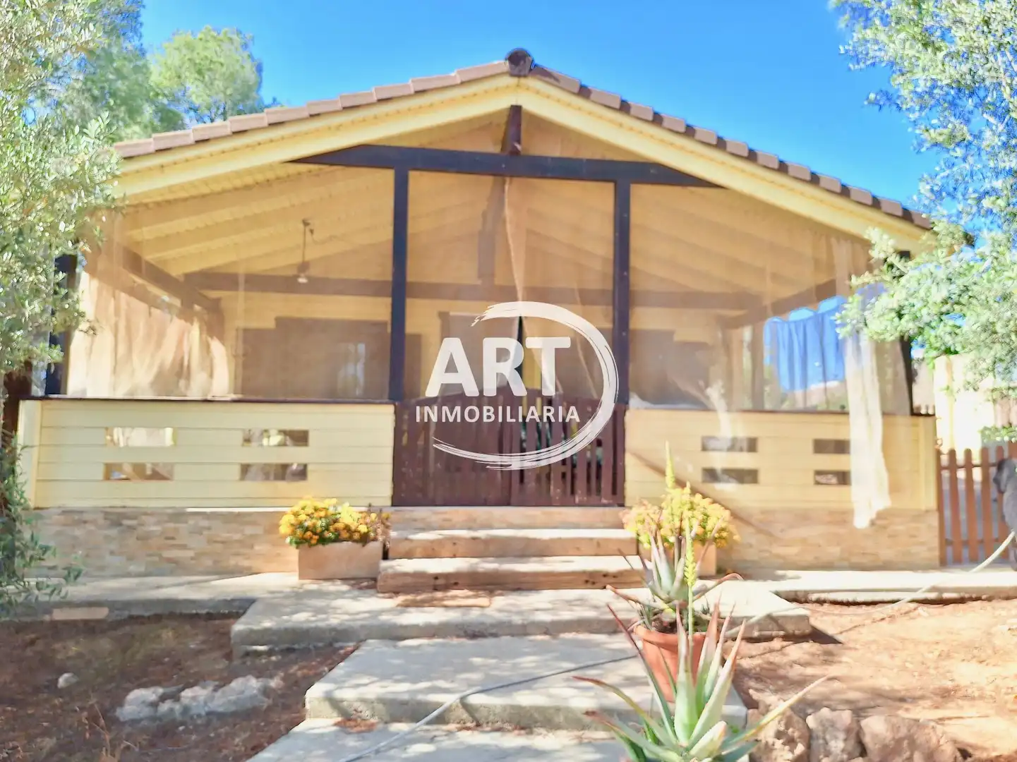 Jardí de Casa o xalet en venda en Bétera amb Aire condicionat, Jardí privat i Terrassa