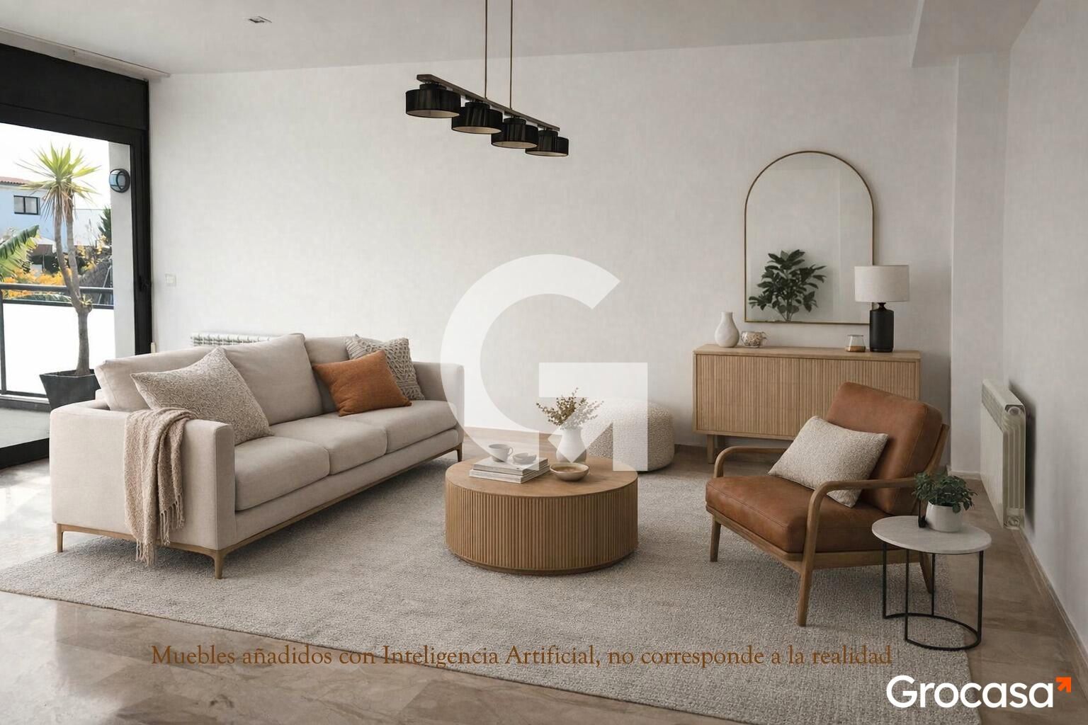 Sala d'estar de Pis en venda en Mataró amb Aire condicionat, Terrassa i Traster