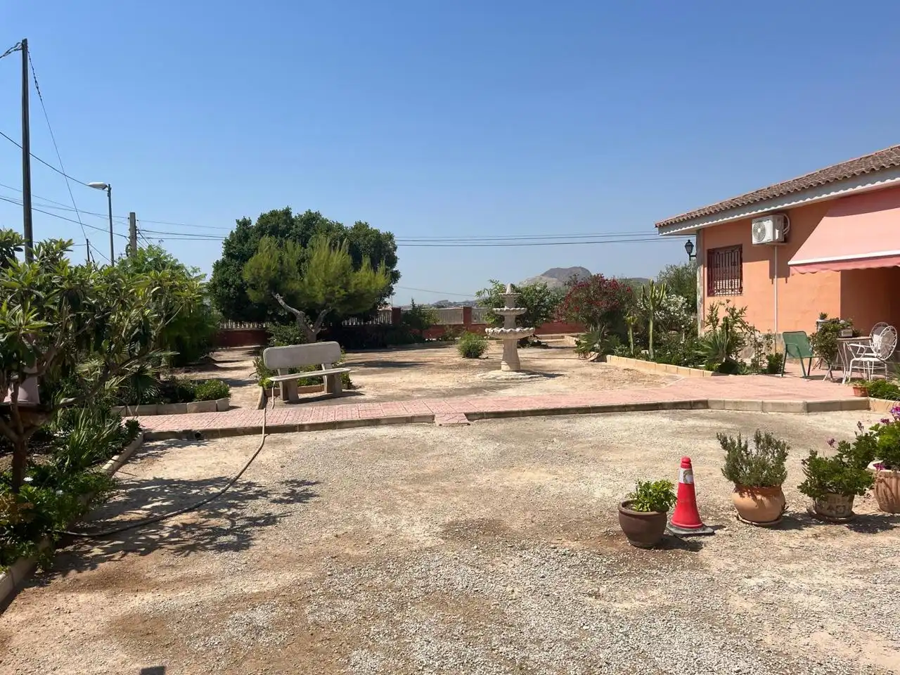 Jardín de Casa o chalet en venta en Alicante / Alacant con Aire acondicionado, Jardín privado y Terraza