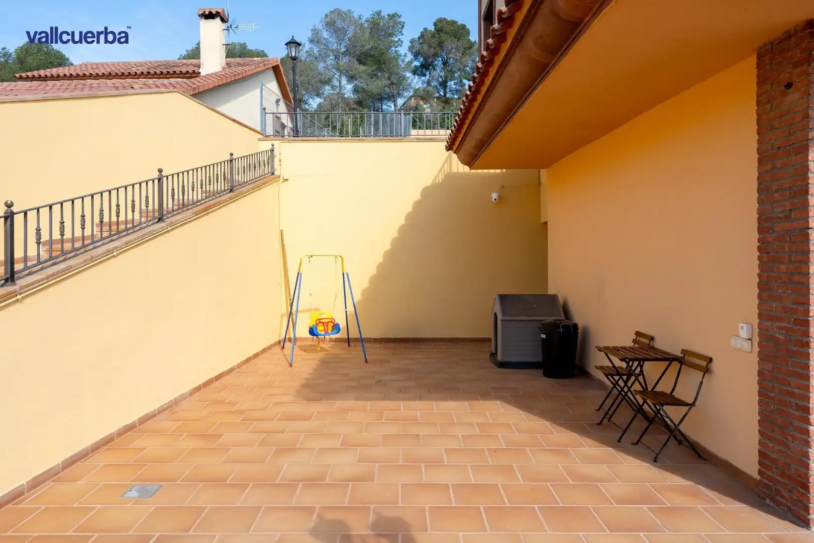Terraza de Casa adosada en venta en Riudecanyes con Aire acondicionado, Calefacción y Jardín privado