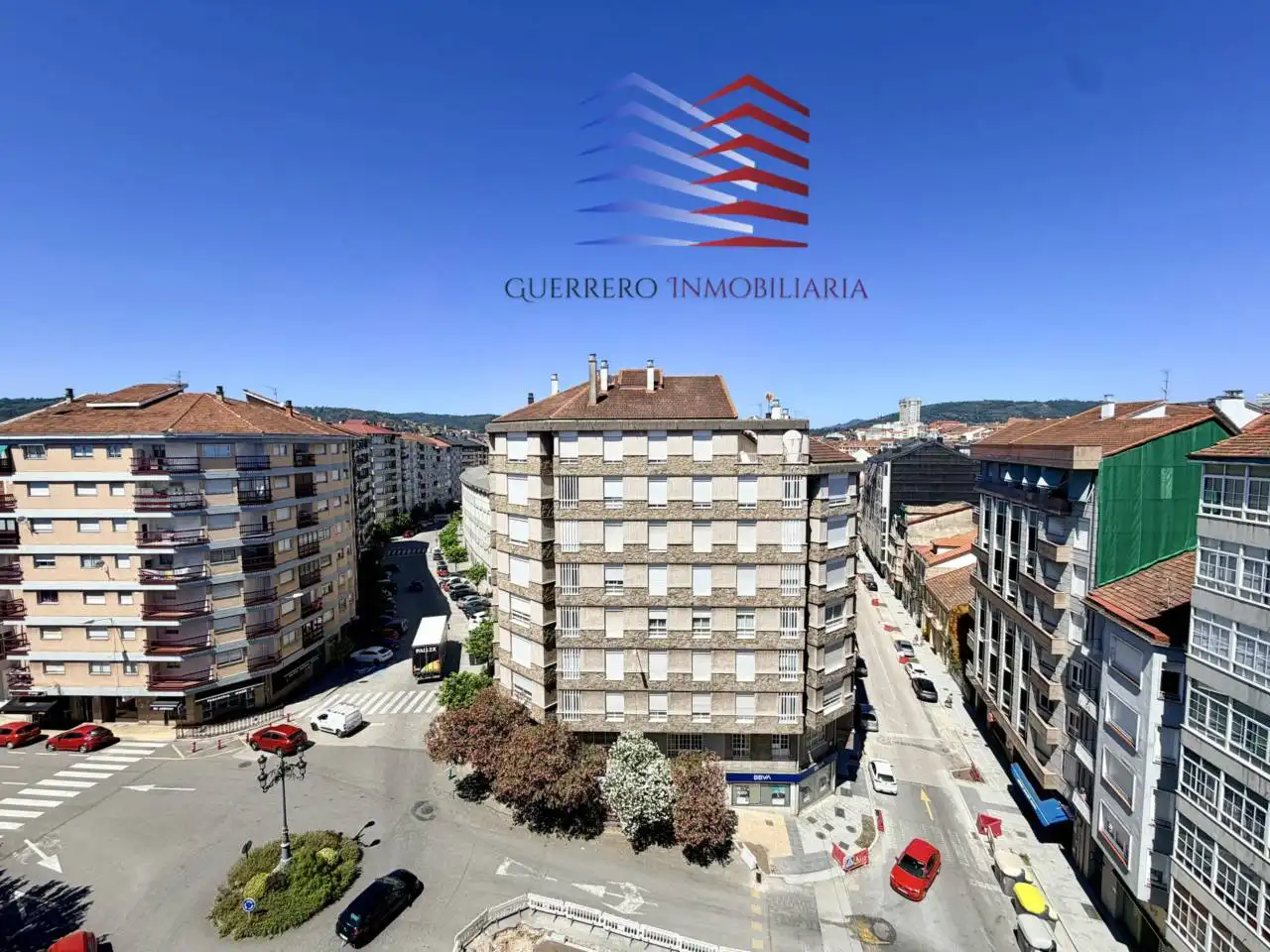 Vista exterior de Pis de lloguer en Ourense Capital  amb Calefacció, Parquet i Traster