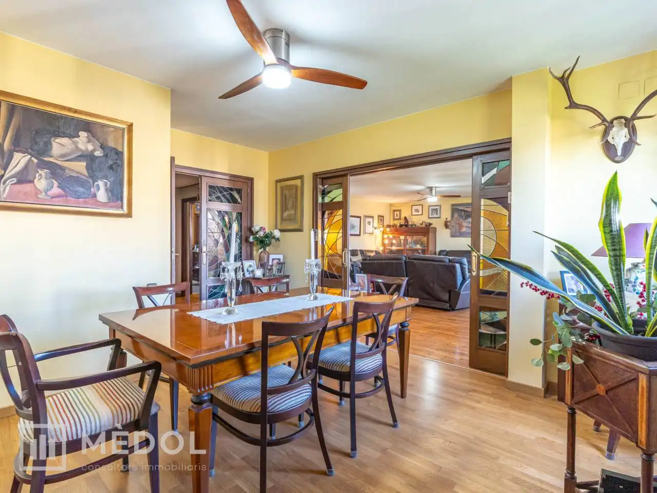 Comedor de Piso en venta en Tarragona con Calefacción, Parquet y Amueblado