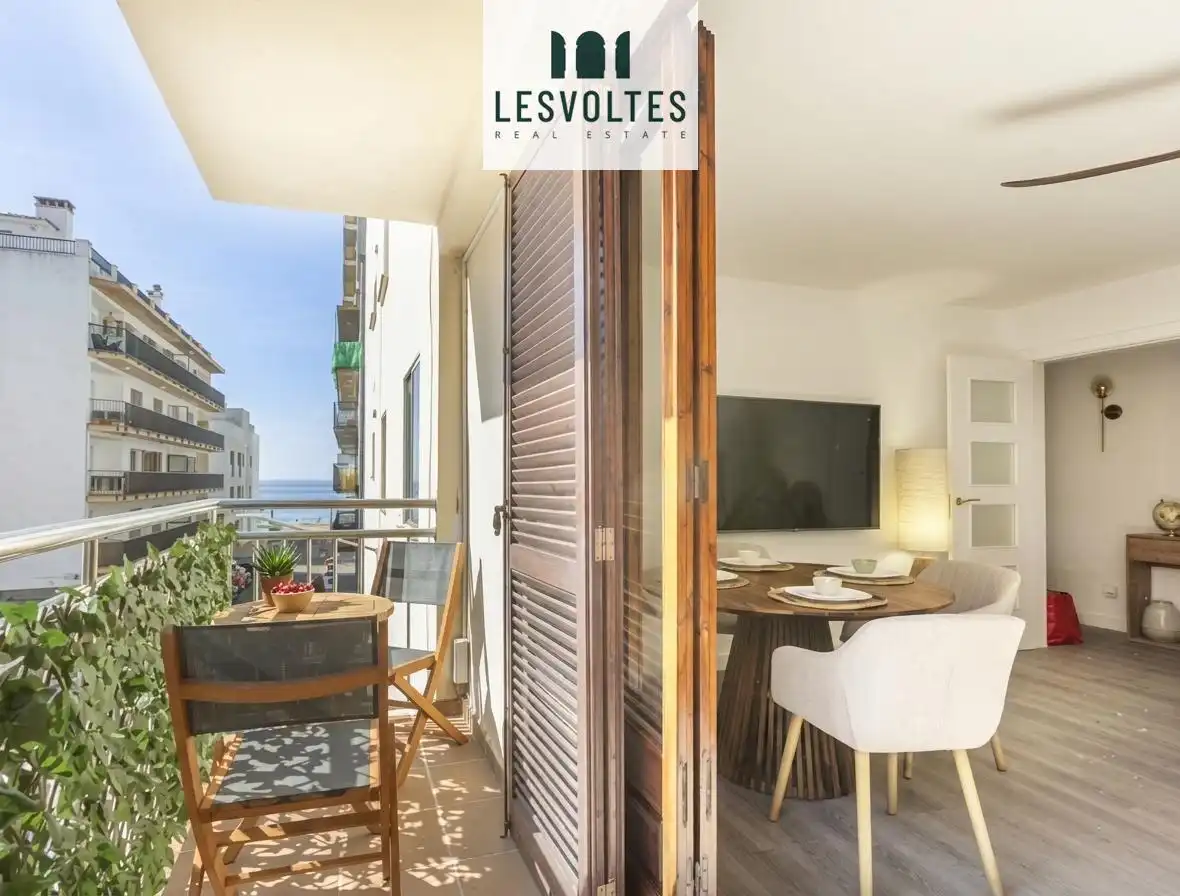 Terraza de Apartamento de alquiler en Calonge i Sant Antoni con Aire acondicionado, Parquet y Amueblado