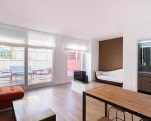 Sala d'estar de Apartament de lloguer en L'Hospitalet de Llobregat amb Aire condicionat