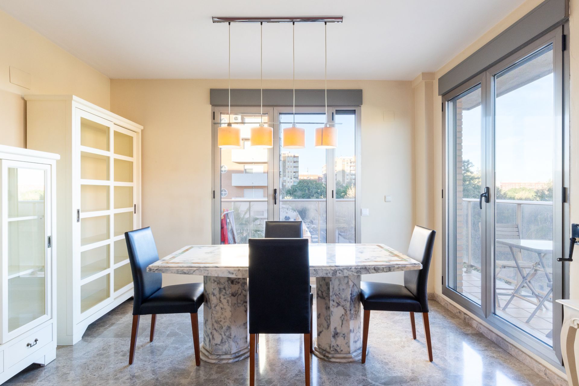 Dining room of Flat for sale in  Valencia Capital  with Air Conditioner and Storage room