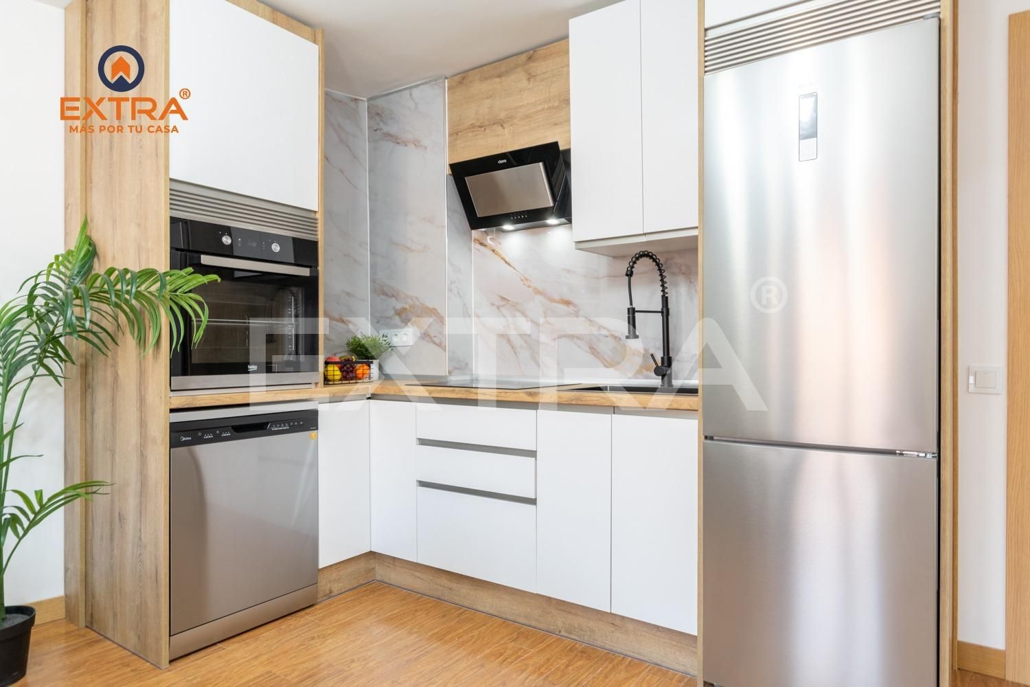 Cuina de Dúplex en venda en  Madrid Capital amb Aire condicionat, Calefacció i Terrassa