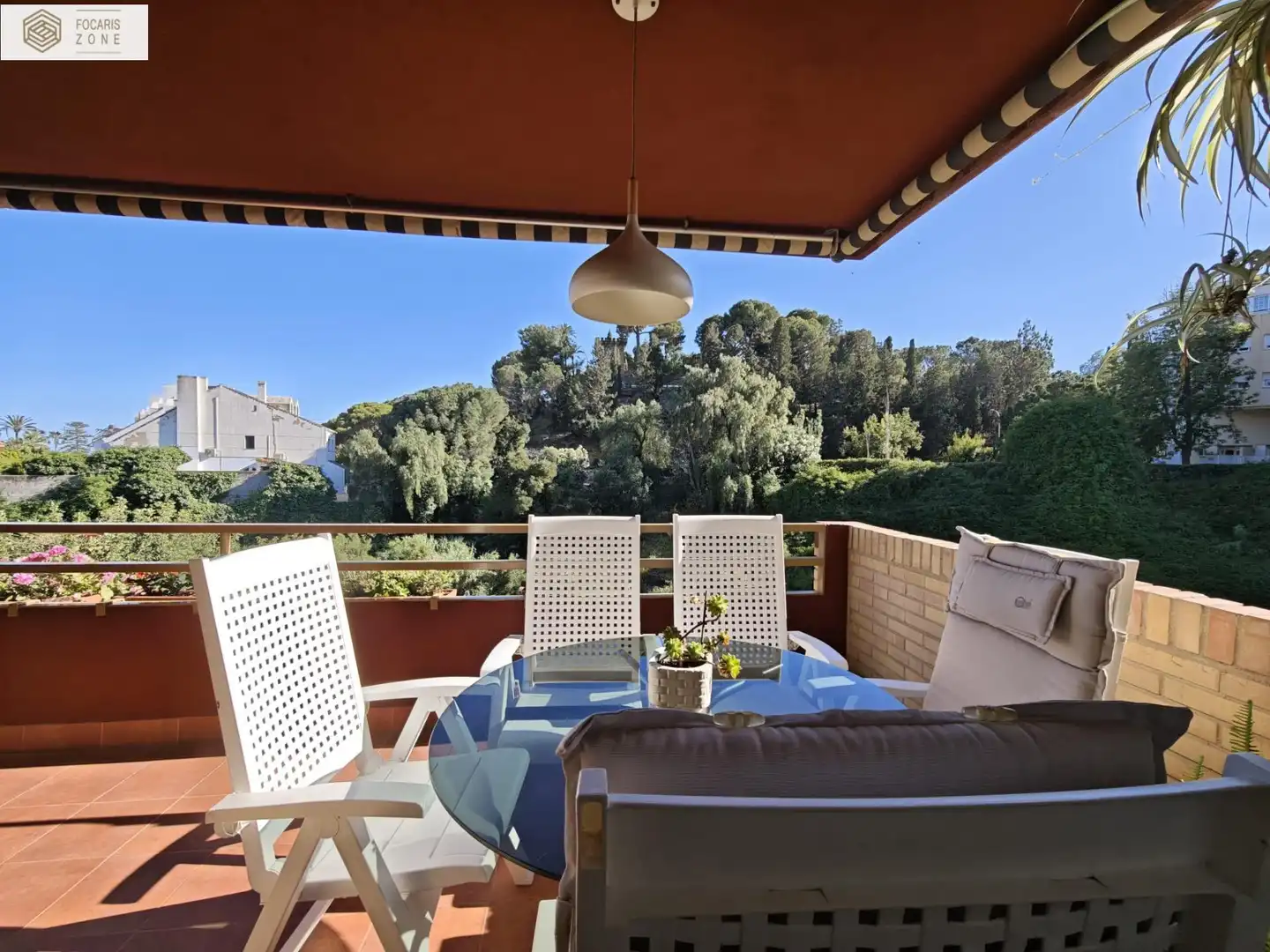 Terraza de Piso en venta en Málaga con Aire acondicionado, Calefacción y Jardín privado