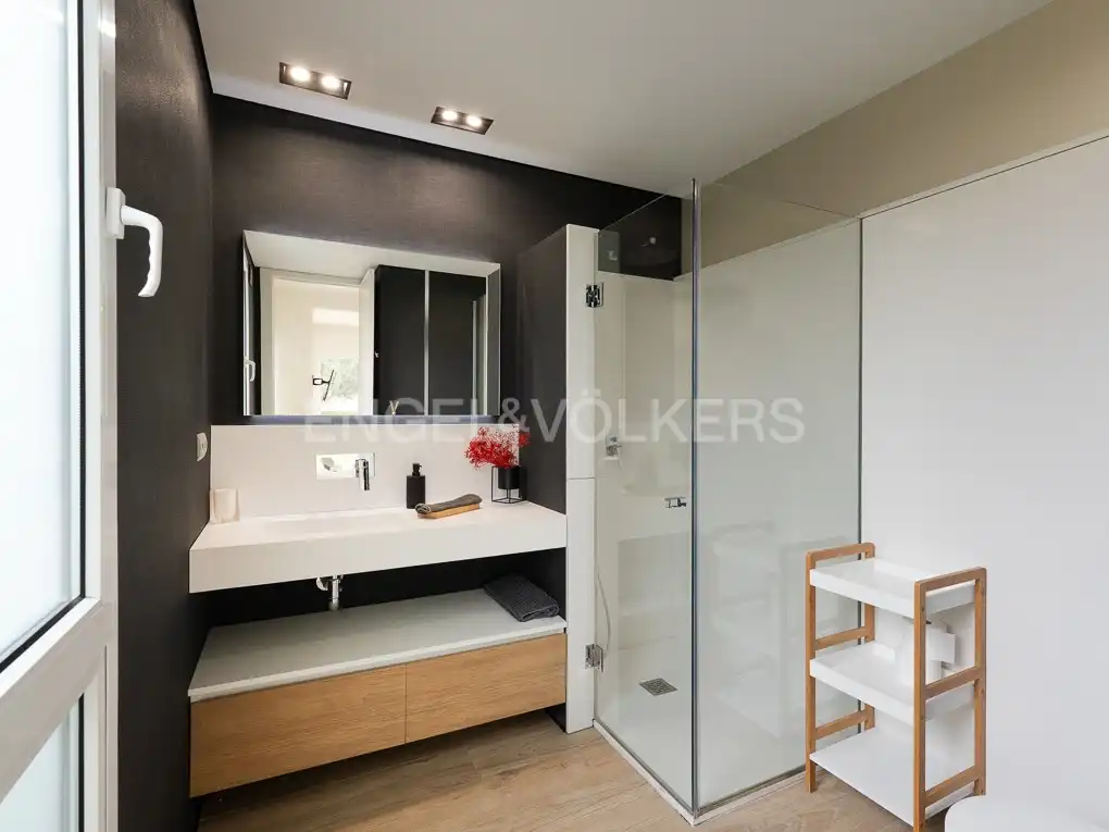 Bathroom of Houses for rent in Bétera  with Air Conditioner, Heating and Private garden