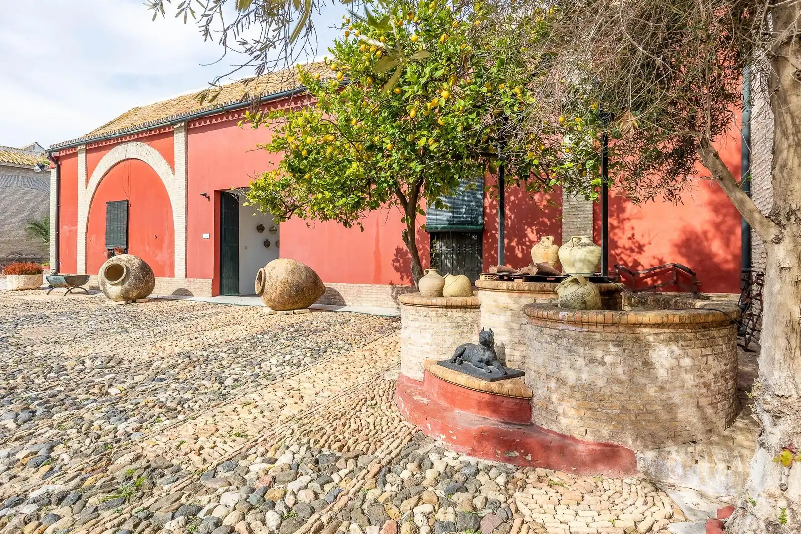 Jardí de Finca rústica en venda en Palomares del Río amb Jardí privat, Piscina i Balcó
