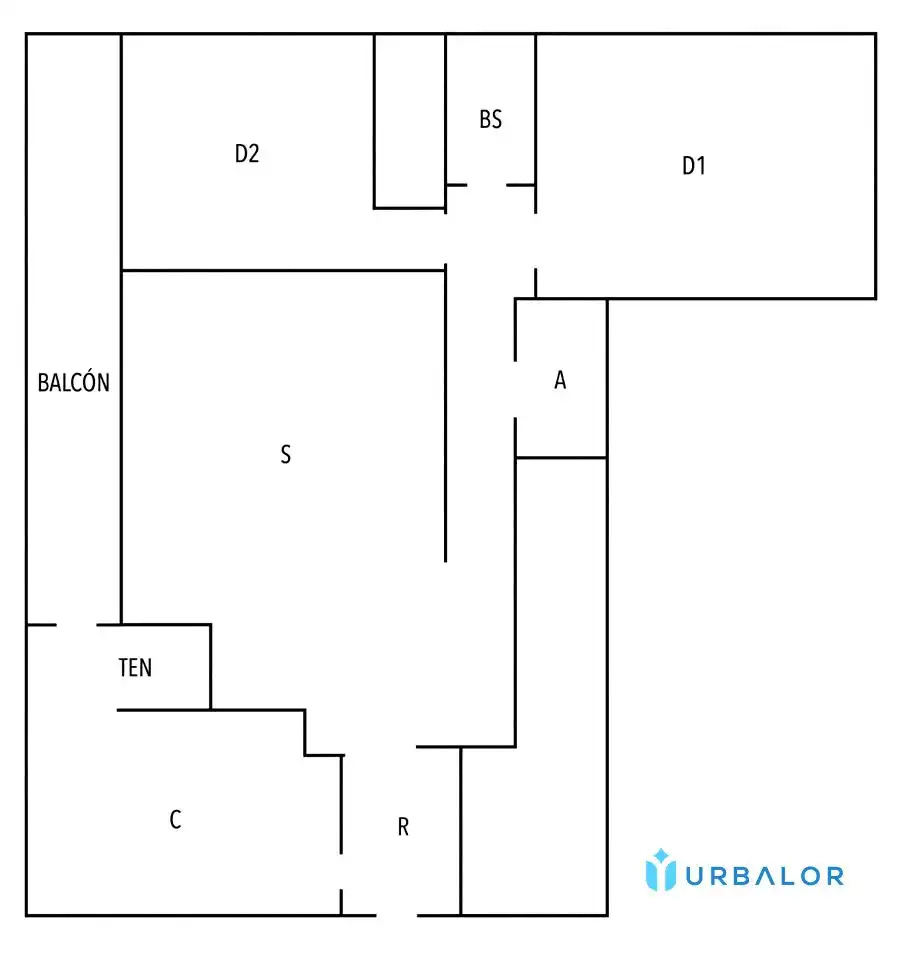 Flat for sale in Alcorcón  with Air Conditioner, Heating and Parquet flooring