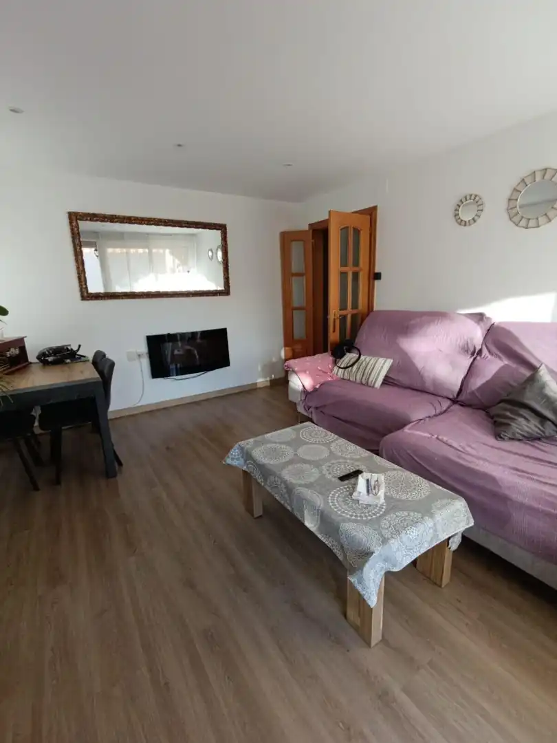 Wohnzimmer von Wohnung zur Miete in Parets del Vallès mit Heizung, Parkett und Terrasse